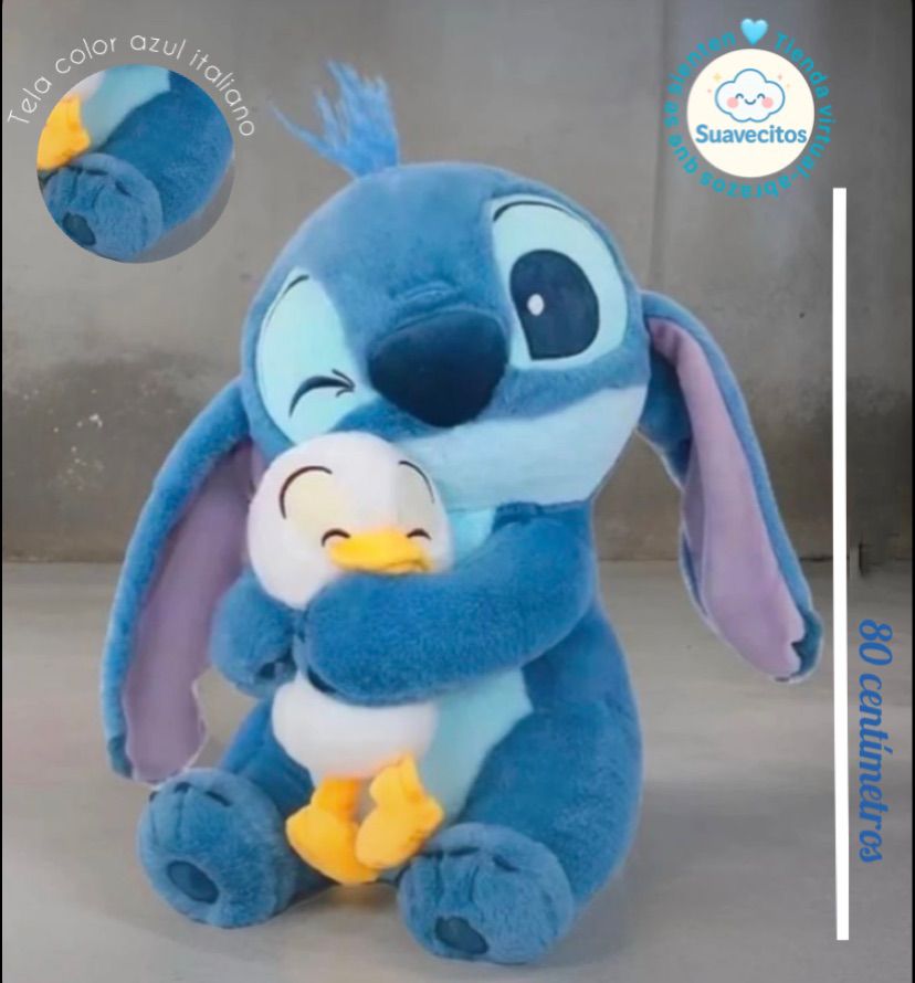 Stich con su Patito💙- 80cm
