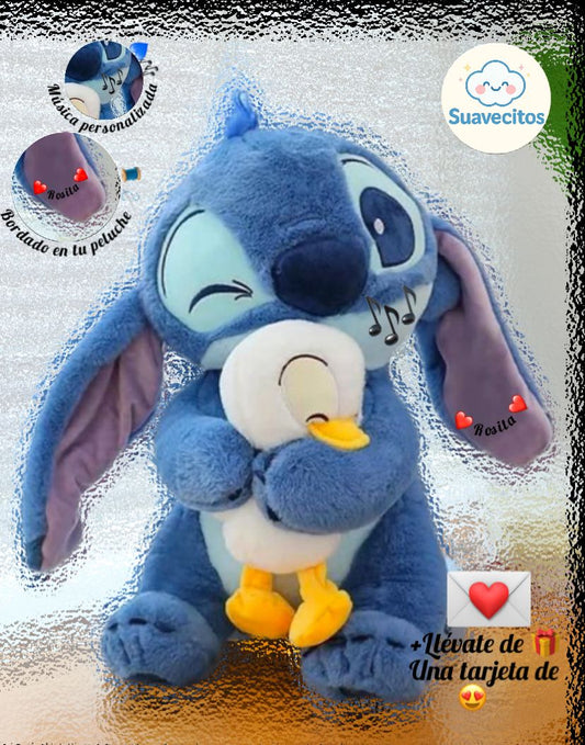 Stich con su Patito💙- 80cm